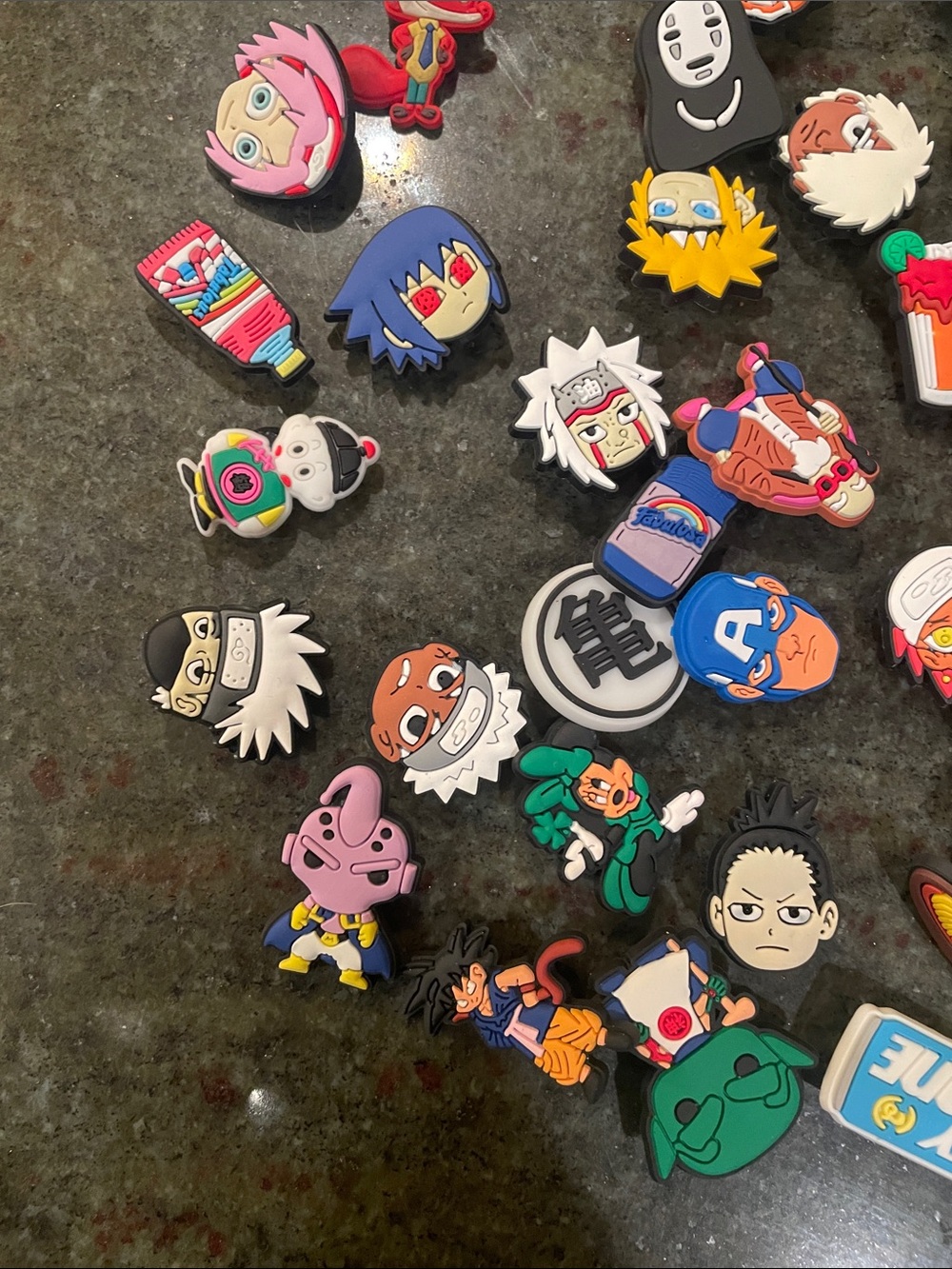 Assorted Anime Manga Character Shoe Charms - Colorful Mix 36 total - Picture 7 of 7